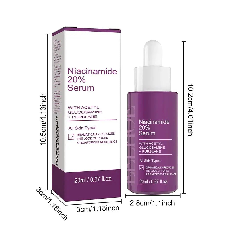 Sérum Visage Niacinamide 20% Haute Concentration Anti-Taches Raffermissant | MDN