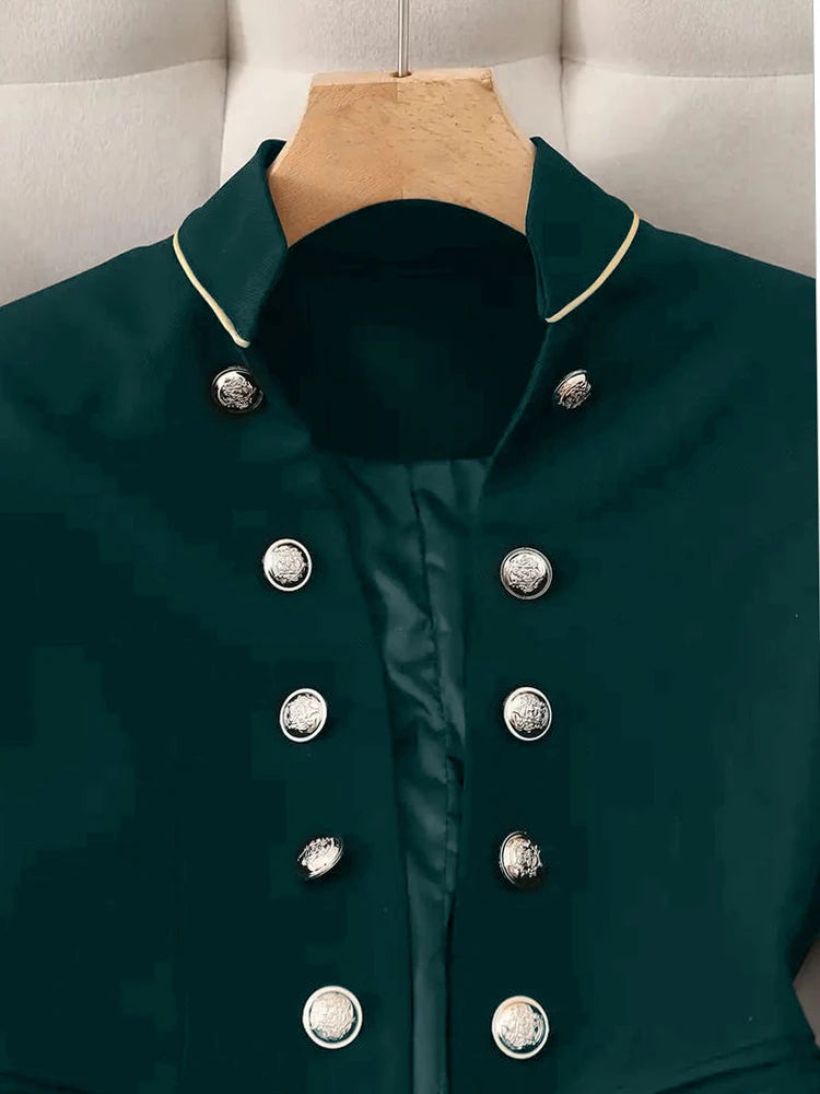 Veste Blazer Col Montant Élégante | MDN