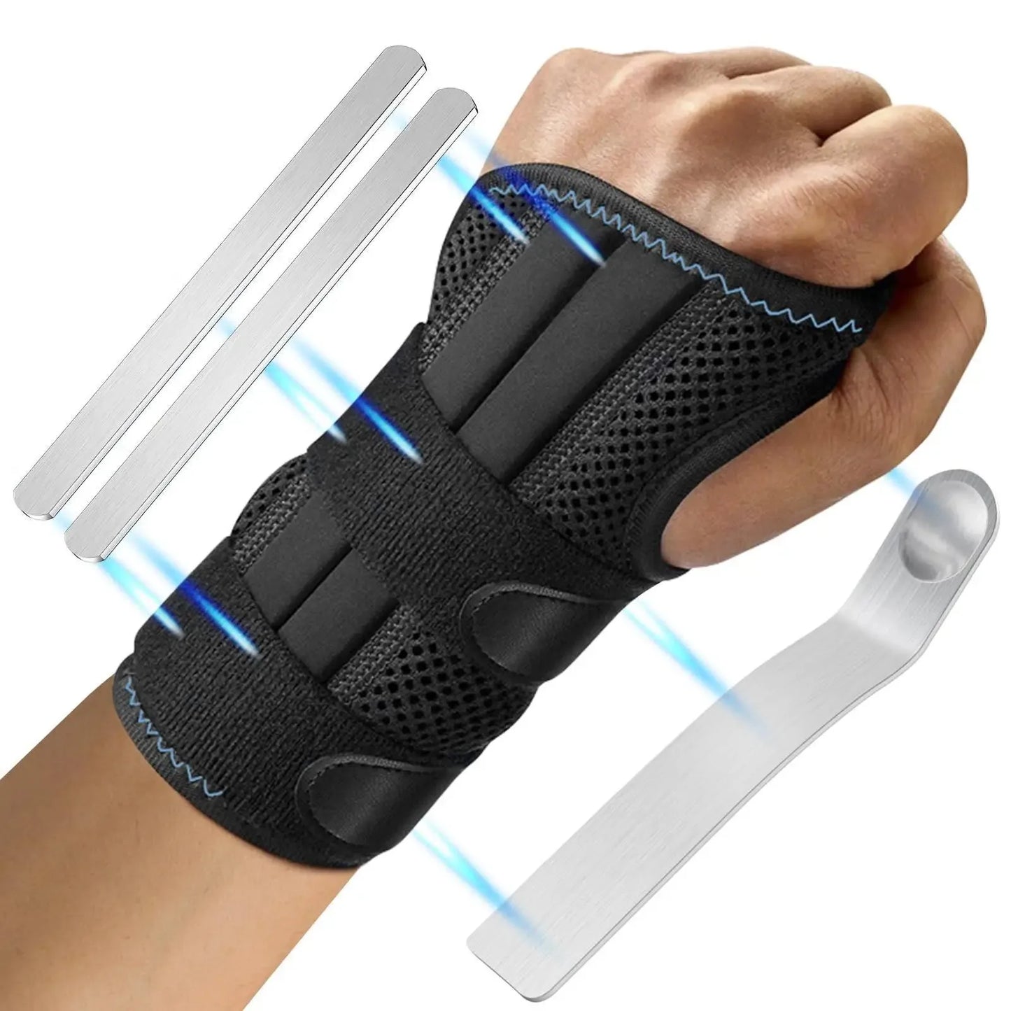 Bracelet Poignet Sport Réglable Musculation Haltérophilie Soutien | MDN