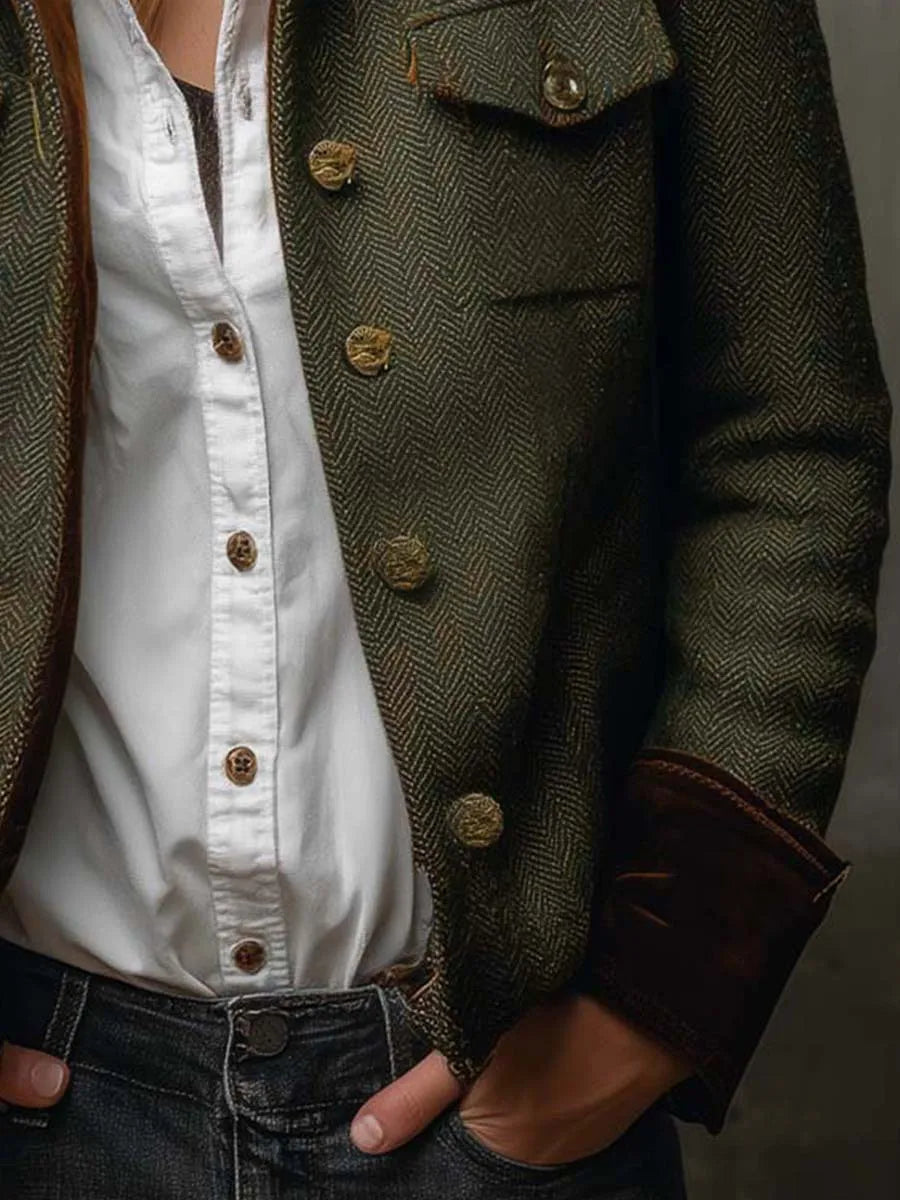 Veste Slim Chevrons Multi-Poches | MDN