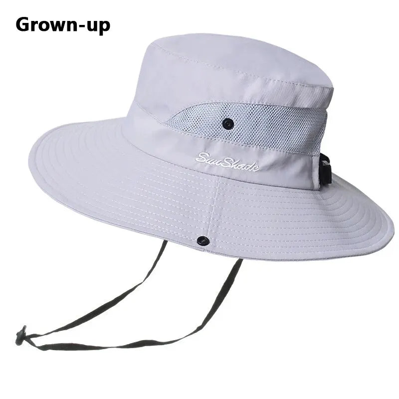 Chapeau Bob Pliable Trou Queue Cheval Bleu | MDN