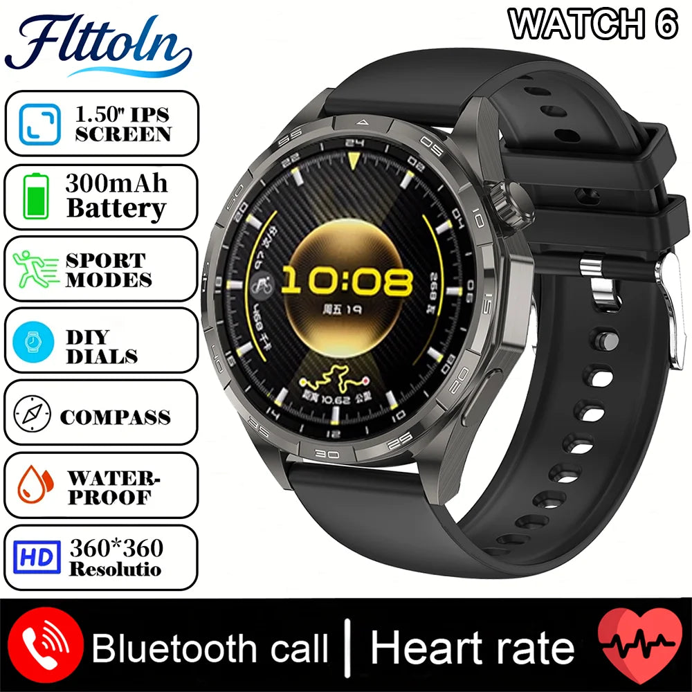 Montre Connectée GPS 1.5" NFC Boussole IP68 | MDN