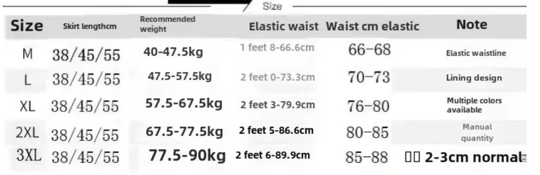 Jupe A-Line Taille Haute Grandes Tailles | MDN