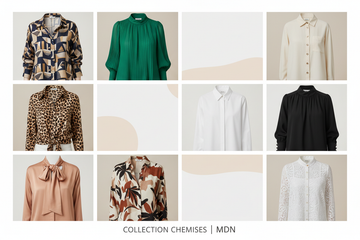 Chemises & Blouses Femme - Bureau, Casual & Élégant | MDN Store 25