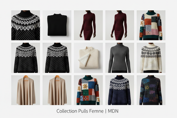 Pulls & Gilets Femme - Tricot, Cachemire & Oversize | MDN Store 25