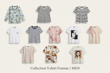 T-Shirts Femme - Graphique, Oversize & Casual Chic | MDN Store 25