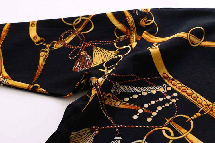 Chemise Vintage Boutonnée Femme Loose Casual | MDN