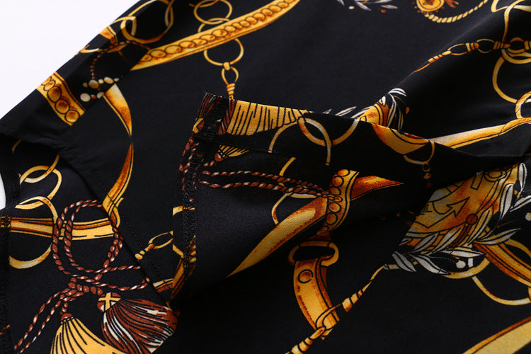 Chemise Vintage Boutonnée Femme Loose Casual | MDN