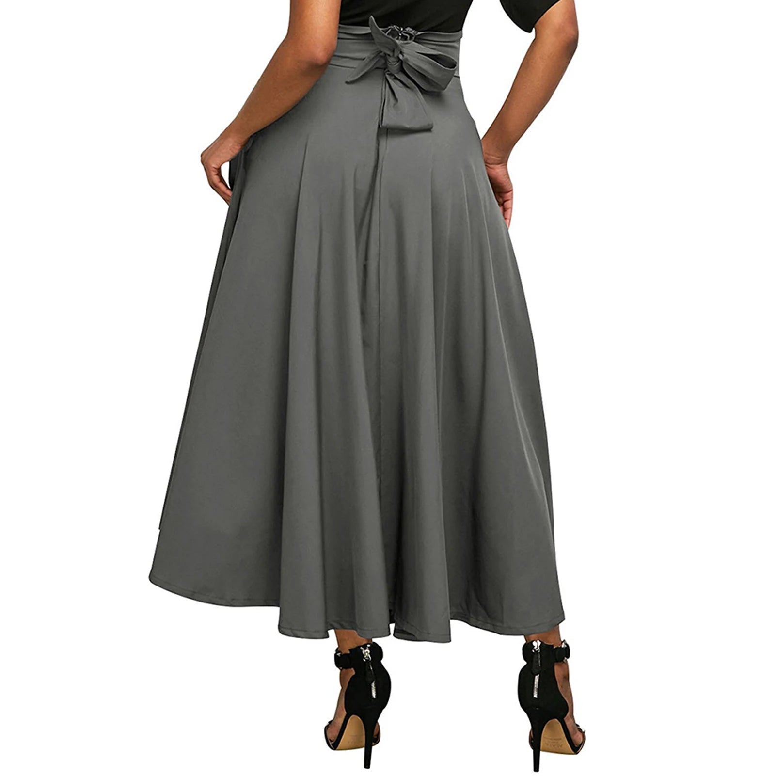 Jupe Longue Femme Taille Haute Élégante - photo 13 | MDN Store