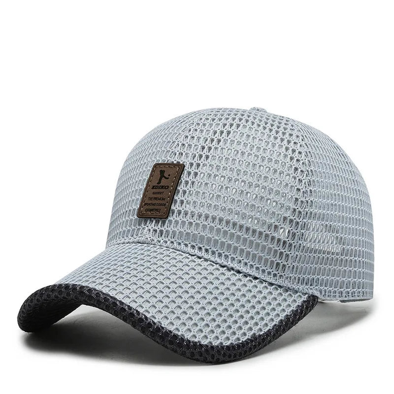 Casquette Baseball Maille Respirante Snapback Femme Reglable Ete | MDN Store 25