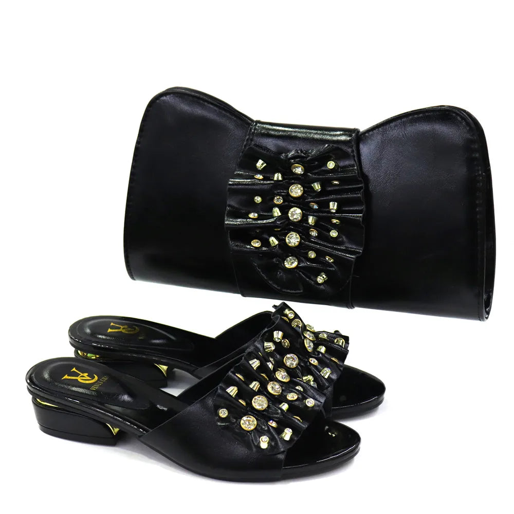 Escarpins Bout Ouvert Femme Talon Aiguille Cristal Soirée Élégant | MDN Store 25