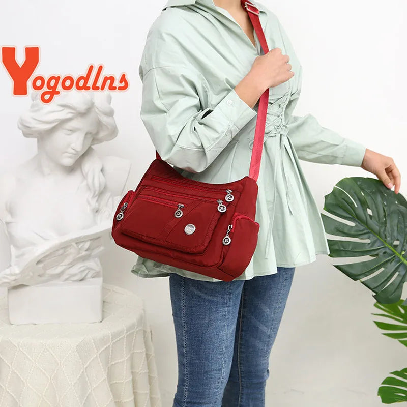 Sac a Main Femme Nylon Oxford Impermeable Grande Capacite Voyage | MDN Store 25