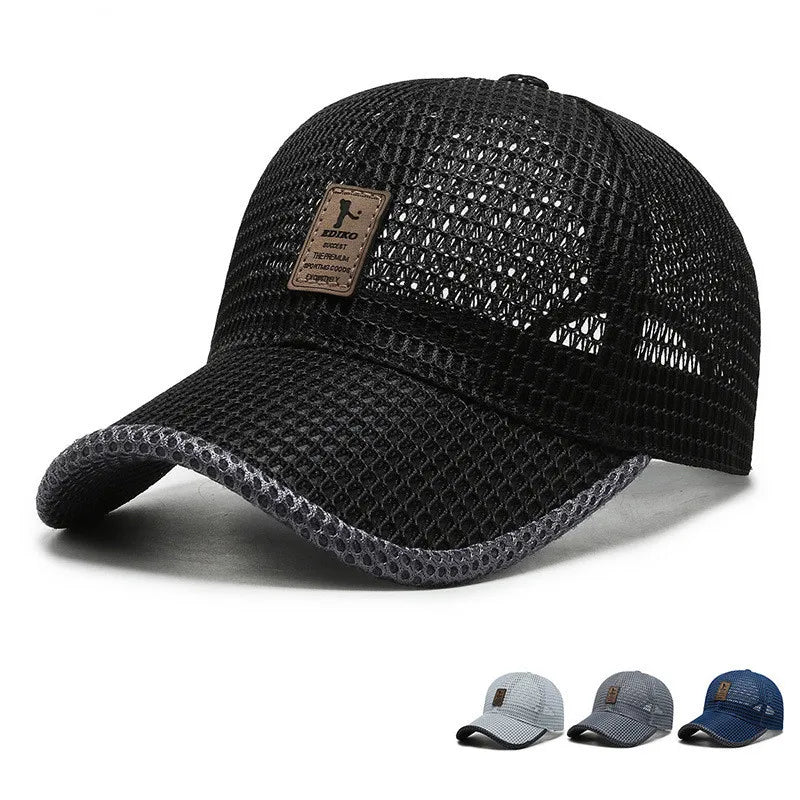 Casquette Baseball Maille Respirante Snapback Femme Reglable Ete | MDN Store 25