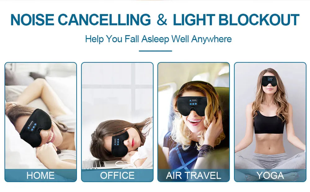 Masque Sommeil Bluetooth 3D Écouteurs HD | MDN Store