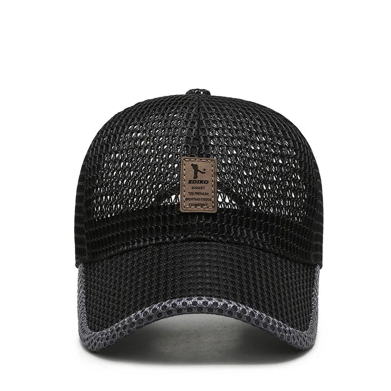 Casquette Baseball Maille Respirante Snapback Femme Reglable Ete | MDN Store 25