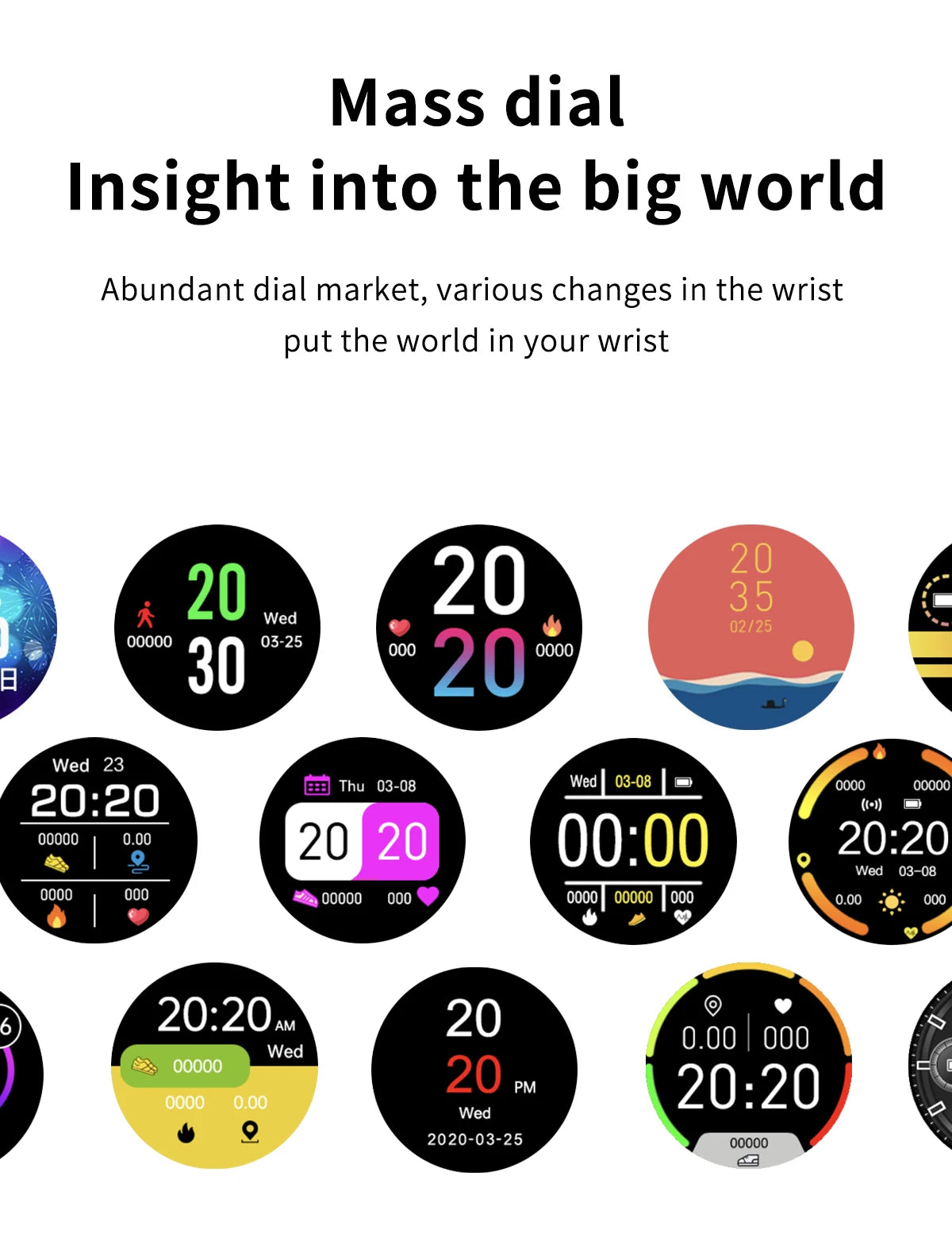 Montre Connectée LIGE Étanche IP68 Sport Météo | MDN Store