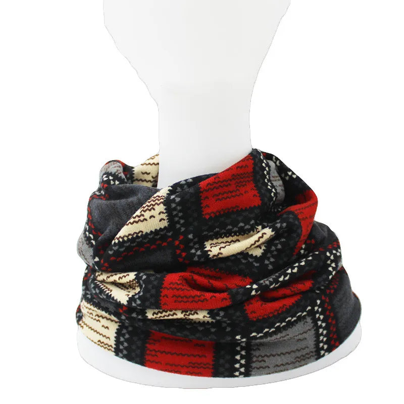 Bonnet Plaid Mixte Automne Hiver - Design Contrasté | MDN