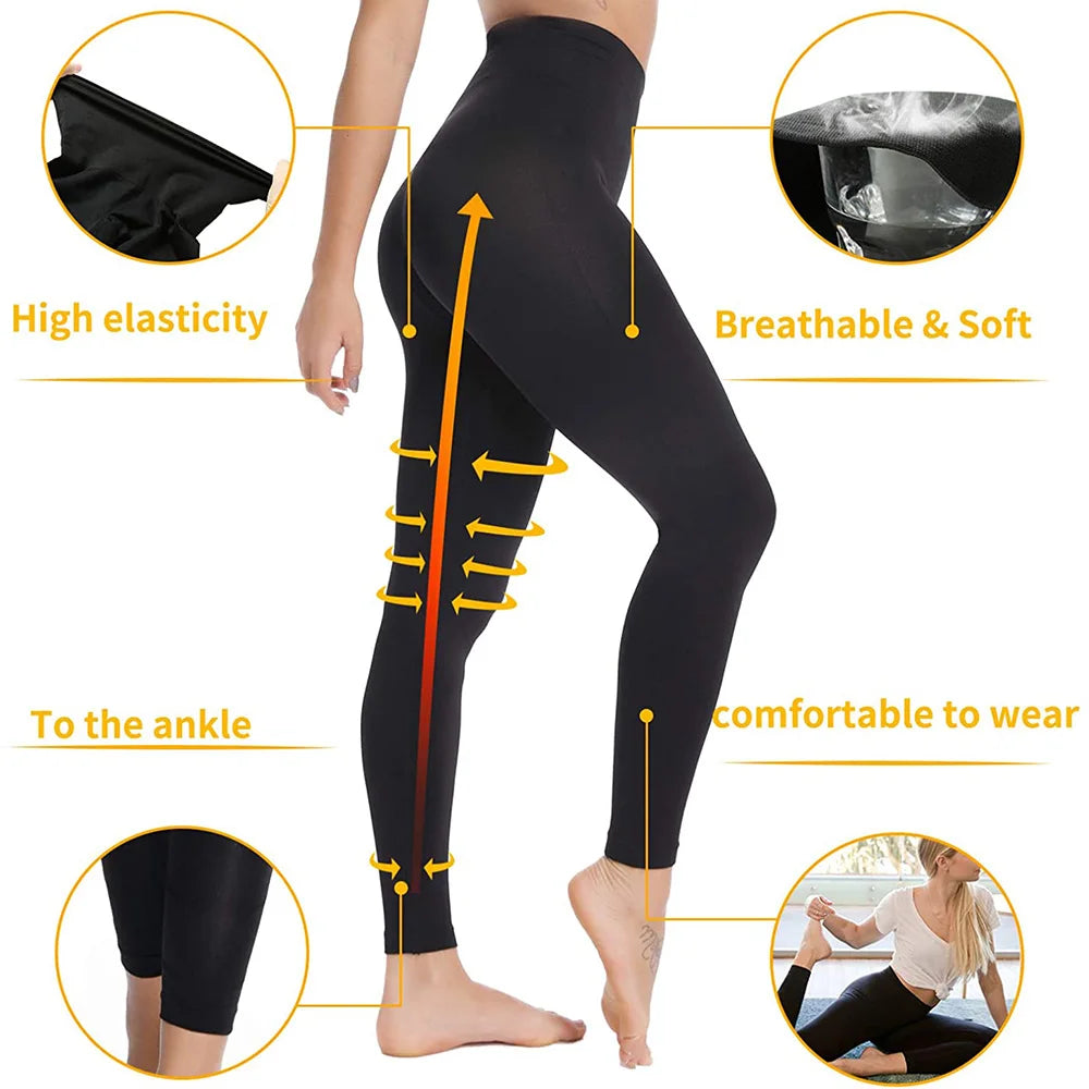 Legging Gainant Femme Taille Haute - Sculptant Push Up Contrôle Ventre | MDN Store