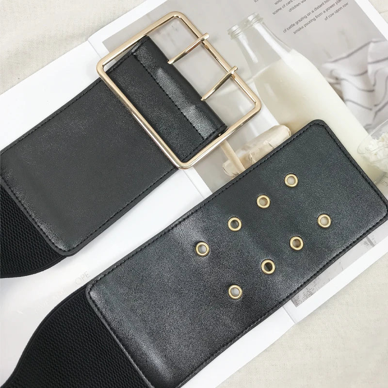 Ceinture Corset Élastique Large Femme Grandes Tailles - Ceinture Manteau Extensible | MDN