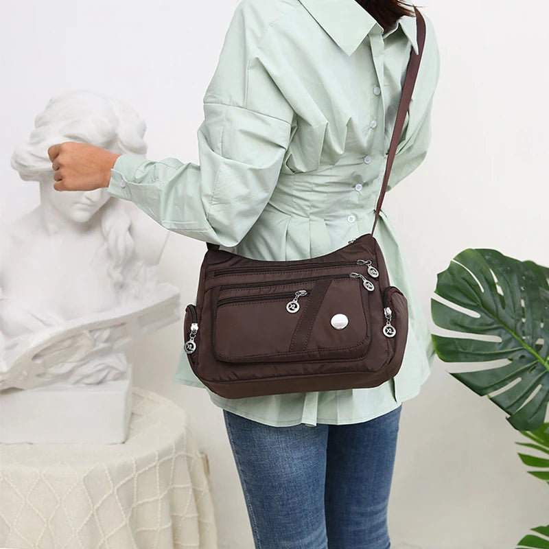 Sac a Main Femme Nylon Oxford Impermeable Grande Capacite Voyage | MDN Store 25
