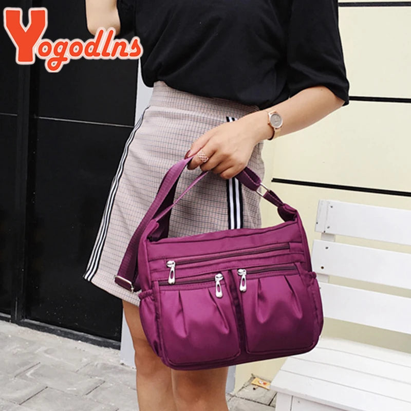 Sac a Main Femme Nylon Oxford Impermeable Grande Capacite Voyage | MDN Store 25