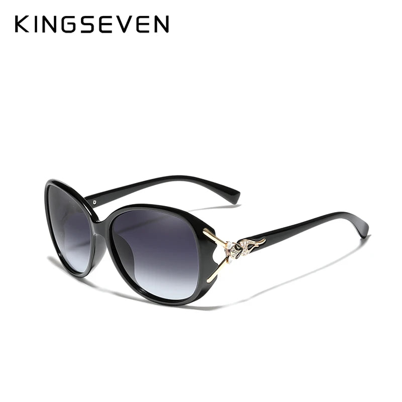 KINGSEVEN Lunettes de Soleil Polarisées Femme Papillon Rétro UV400 | MDN Store 25