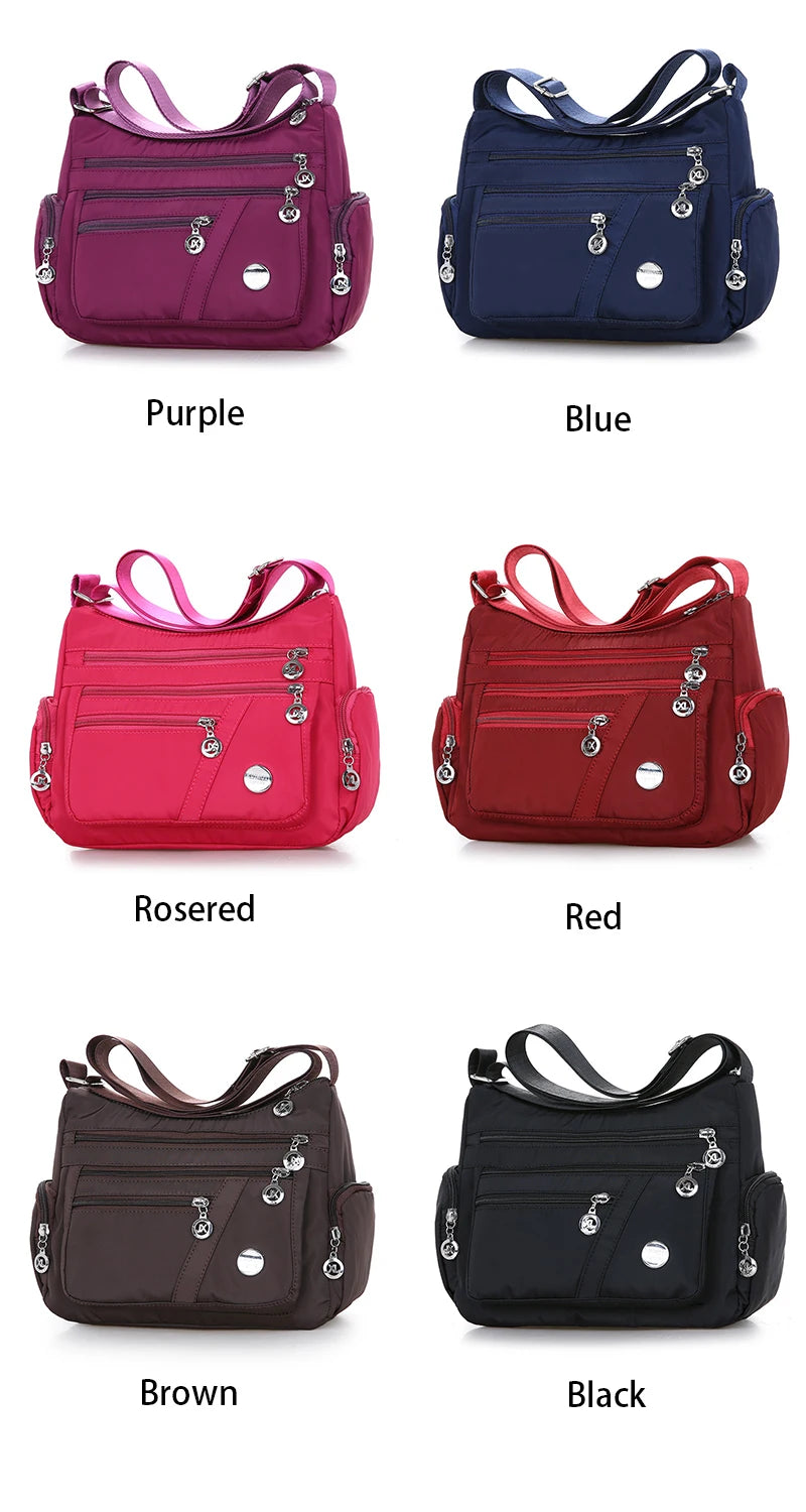 Sac a Main Femme Nylon Oxford Impermeable Grande Capacite Voyage | MDN Store 25