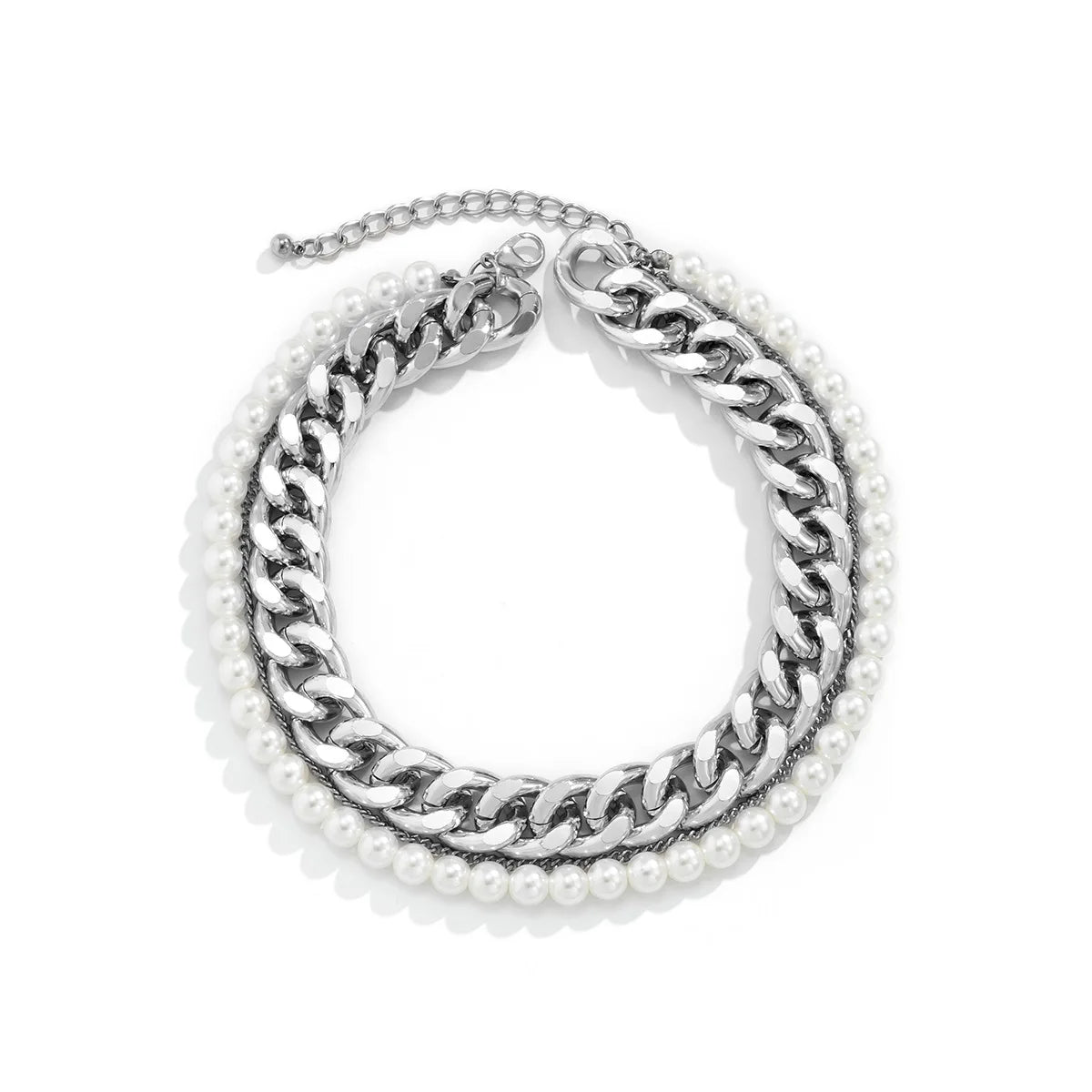 Collier Perles Torsadé Chaîne Dorée Vintage | MDN Store