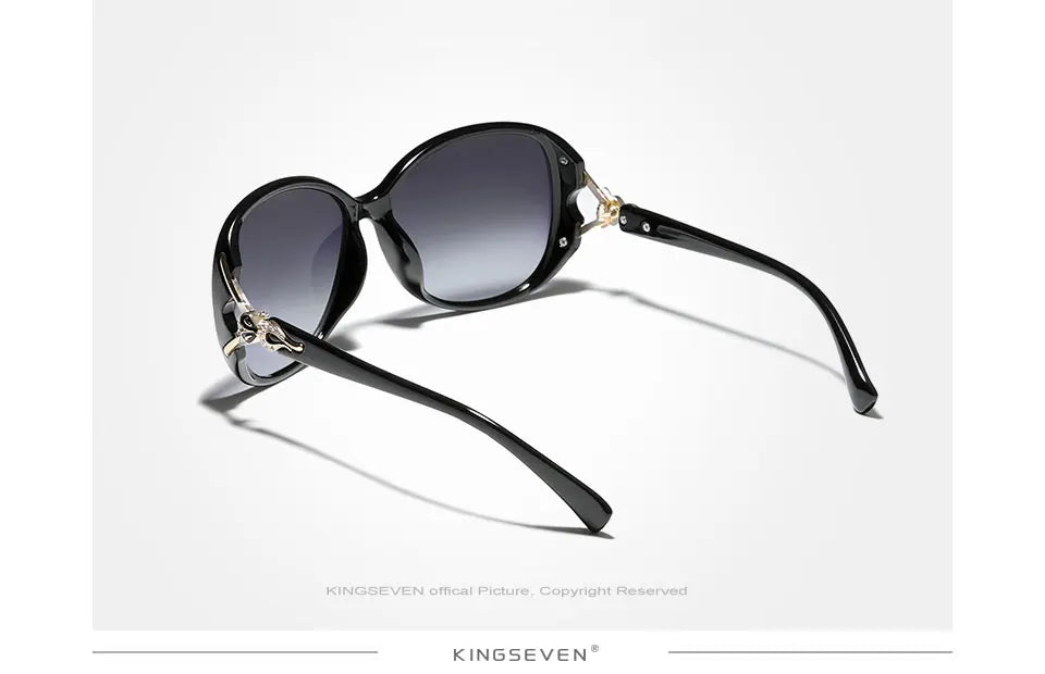 KINGSEVEN Lunettes de Soleil Polarisées Femme Papillon Rétro UV400 | MDN Store 25