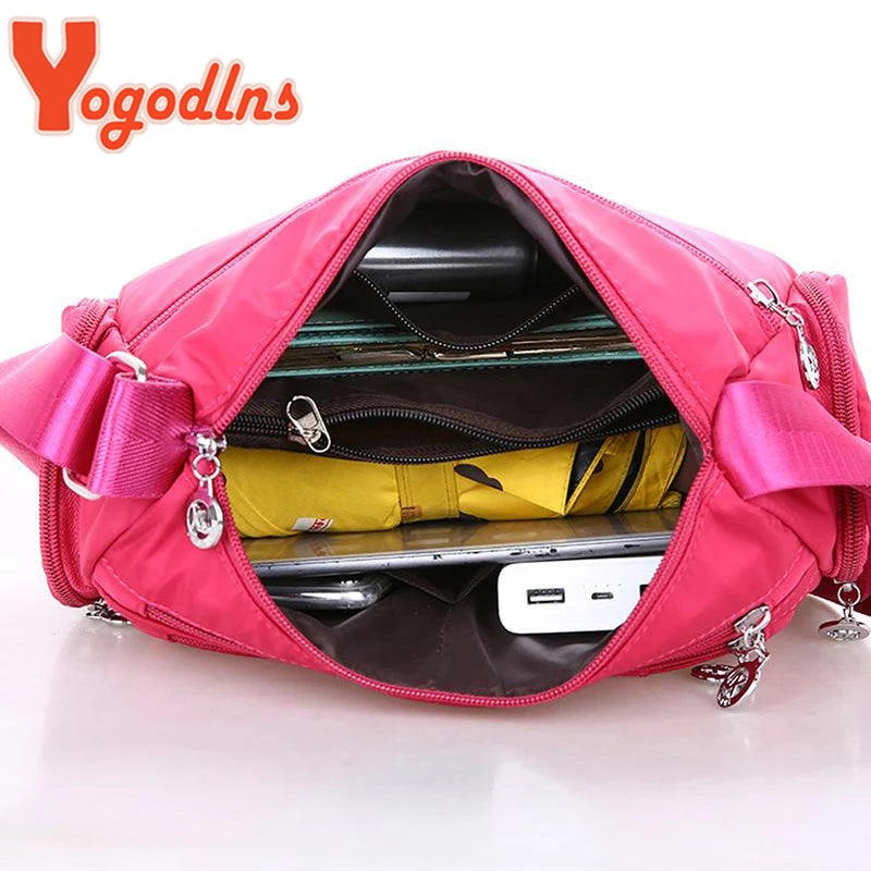Sac a Main Femme Nylon Oxford Impermeable Grande Capacite Voyage | MDN Store 25