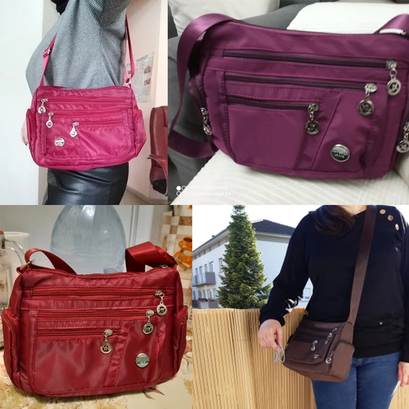 Sac a Main Femme Nylon Oxford Impermeable Grande Capacite Voyage | MDN Store 25