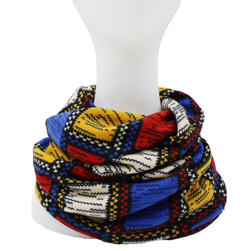 Bonnet Plaid Mixte Automne Hiver - Design Contrasté | MDN