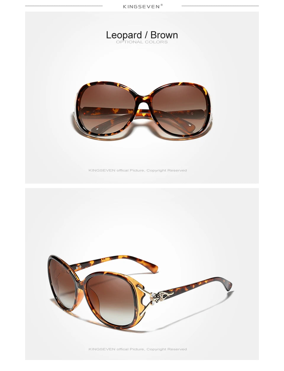 KINGSEVEN Lunettes de Soleil Polarisées Femme Papillon Rétro UV400 | MDN Store 25