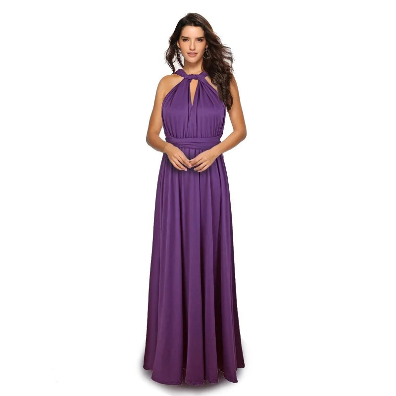 Robe Longue Femme Multiway Convertible Boho Bandage | MDN Store