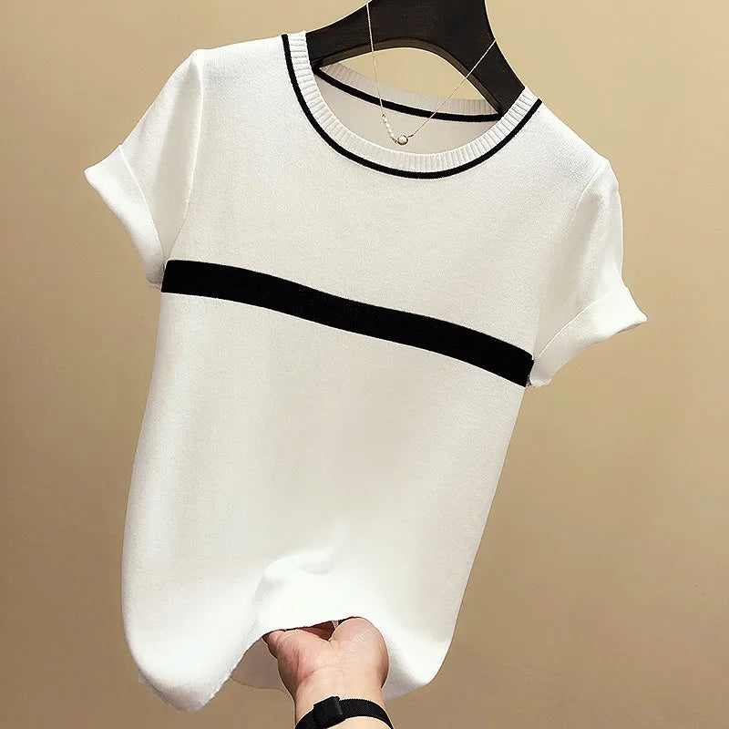 T-Chemise Rayé Femme | MDN Store