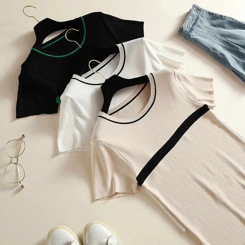 T-Chemise Rayé Femme | MDN Store