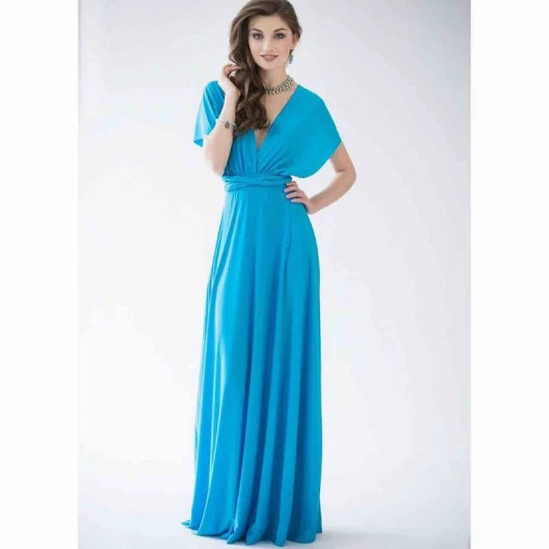 Robe Longue Femme Multiway Convertible Boho Bandage | MDN Store