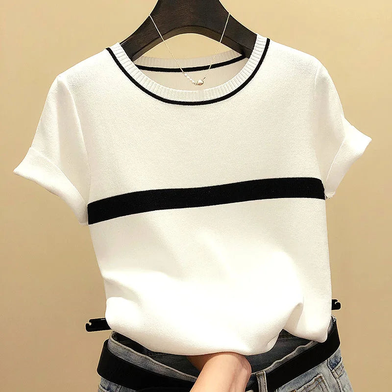 T-Chemise Rayé Femme | MDN Store