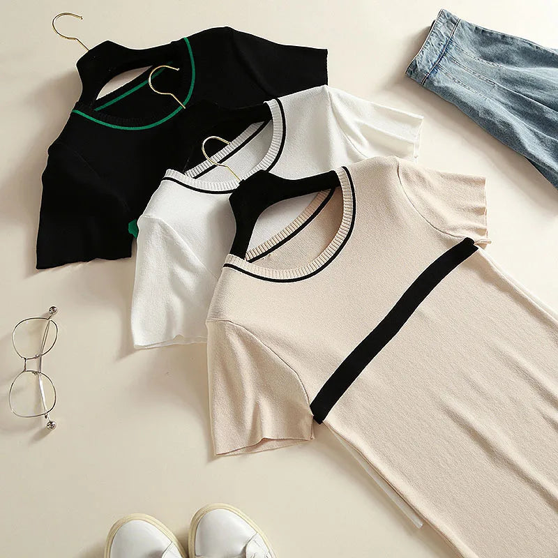 T-Chemise Rayé Femme | MDN Store