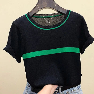T-Chemise Rayé Femme | MDN Store