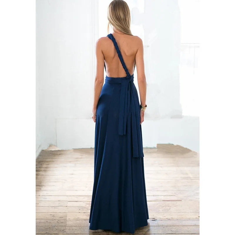 Robe Longue Femme Multiway Convertible Boho Bandage | MDN Store