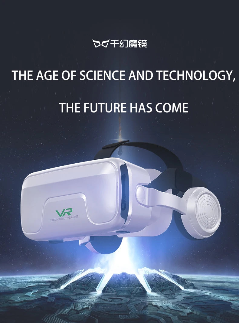 Casque VR Shinecon 10.0 - Lunettes 3D Réalité Virtuelle pour Smartphone | MDN