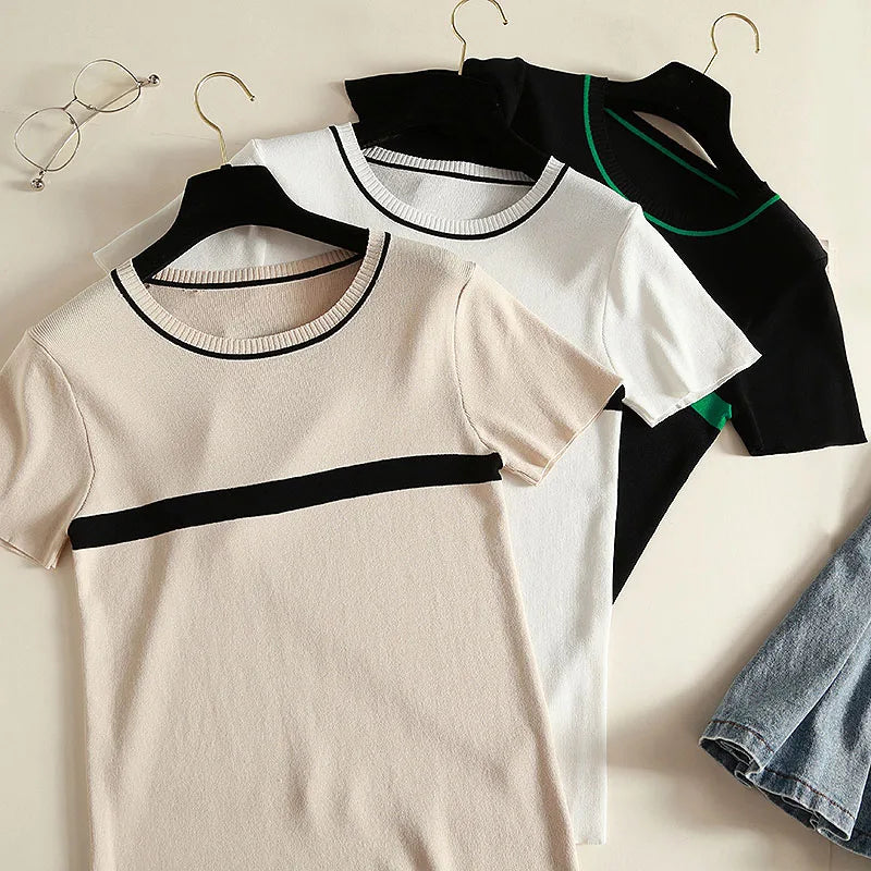 T-shirt Rayé Femme | MDN