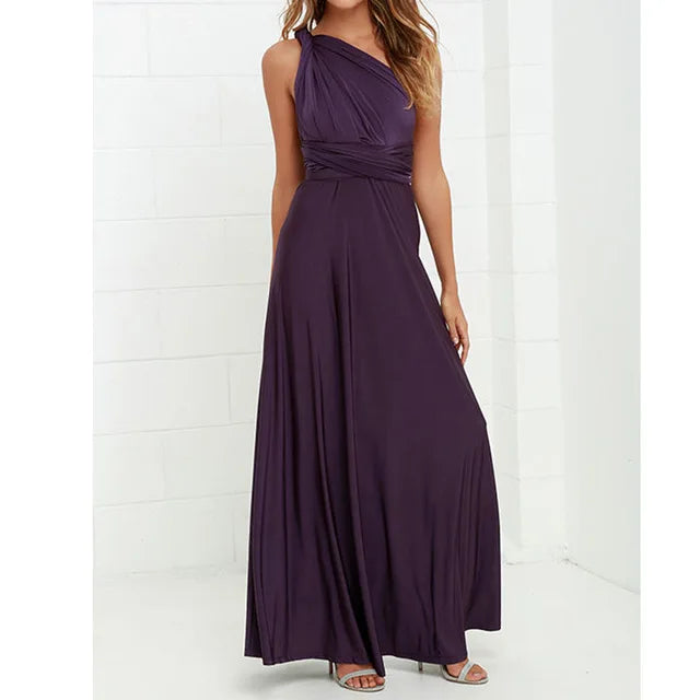 Robe Longue Femme Multiway Convertible Boho Bandage | MDN Store