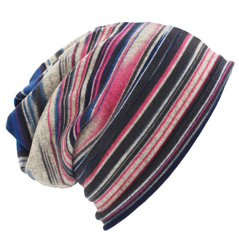 Bonnet Plaid Mixte Automne Hiver - Design Contrasté | MDN