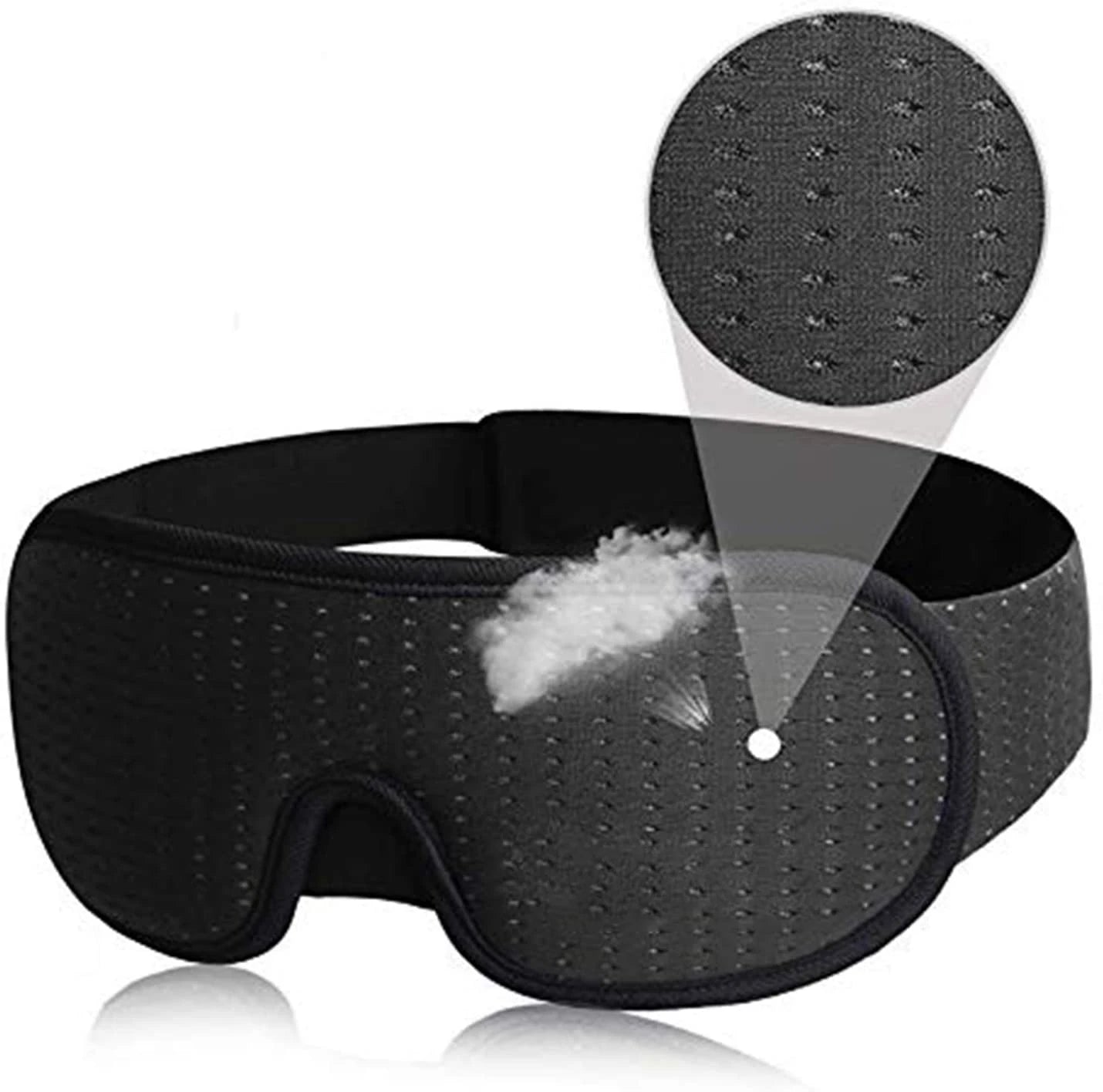 Masque de Sommeil 3D Occultant Rembourré Confort | MDN Store 25