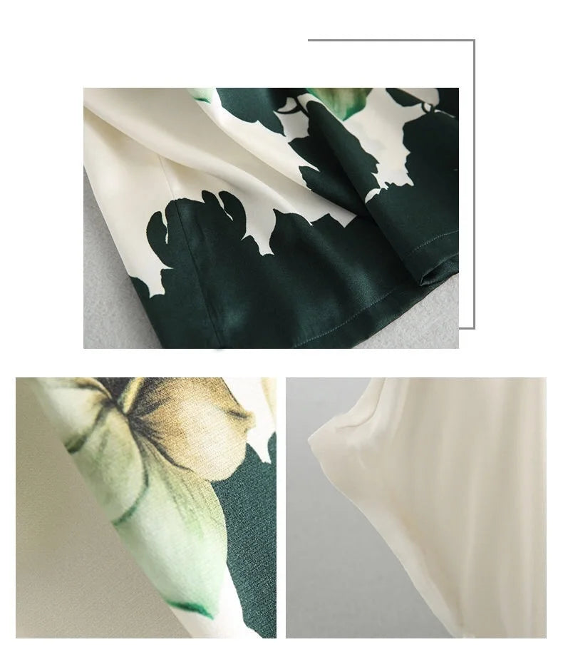 Blouse Fleurie Femme Manches Chauve-Souris Grande Taille | MDN Store 25