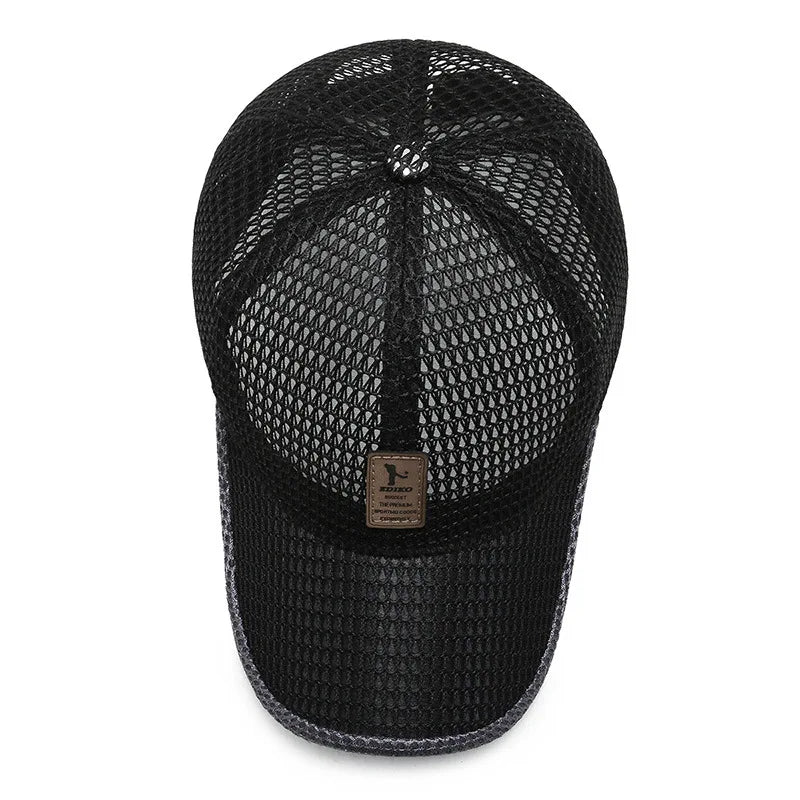 Casquette Baseball Maille Respirante Snapback Femme Reglable Ete | MDN Store 25