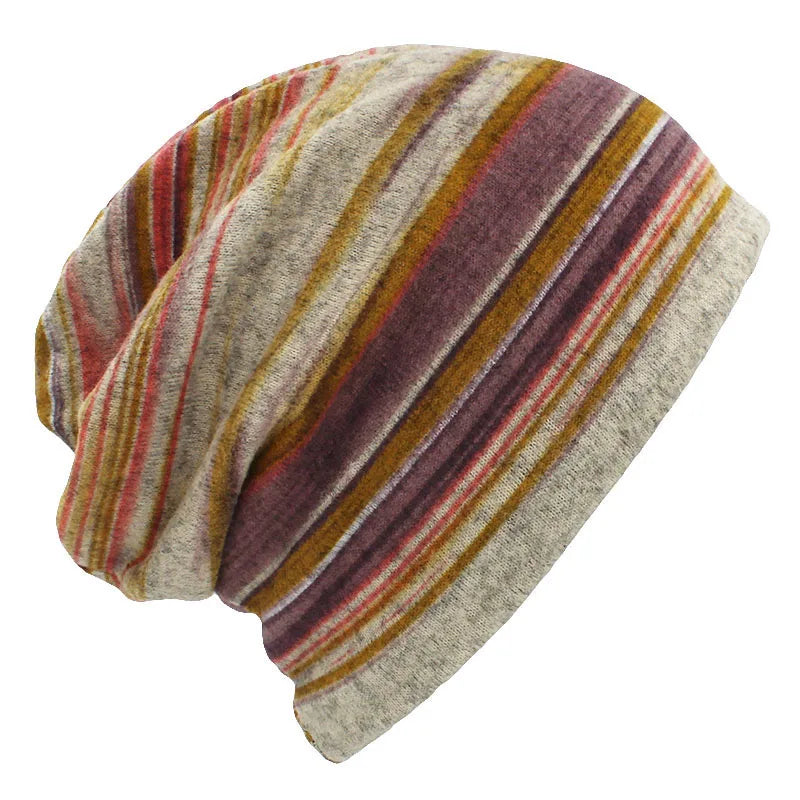 Bonnet Plaid Mixte Automne Hiver - Design Contrasté | MDN