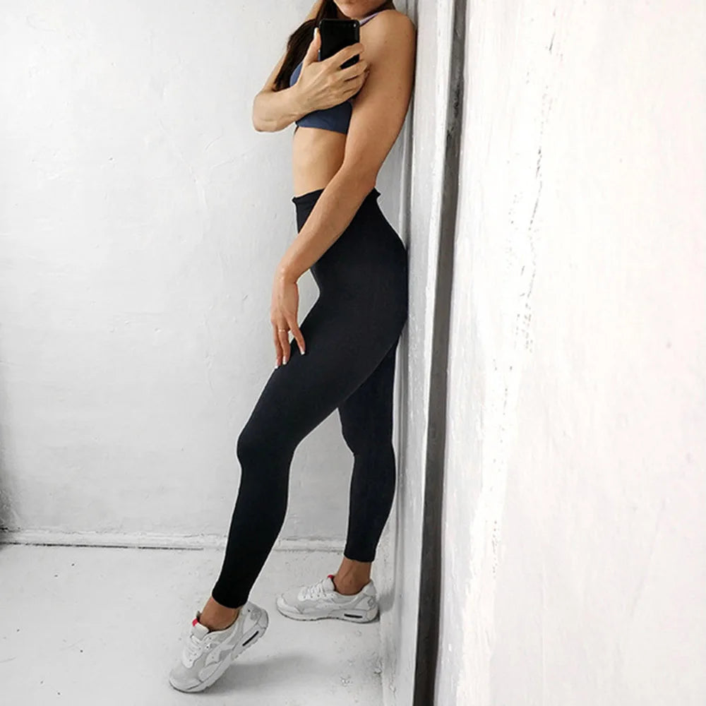 Legging Gainant Femme Taille Haute - Sculptant Push Up Contrôle Ventre | MDN Store